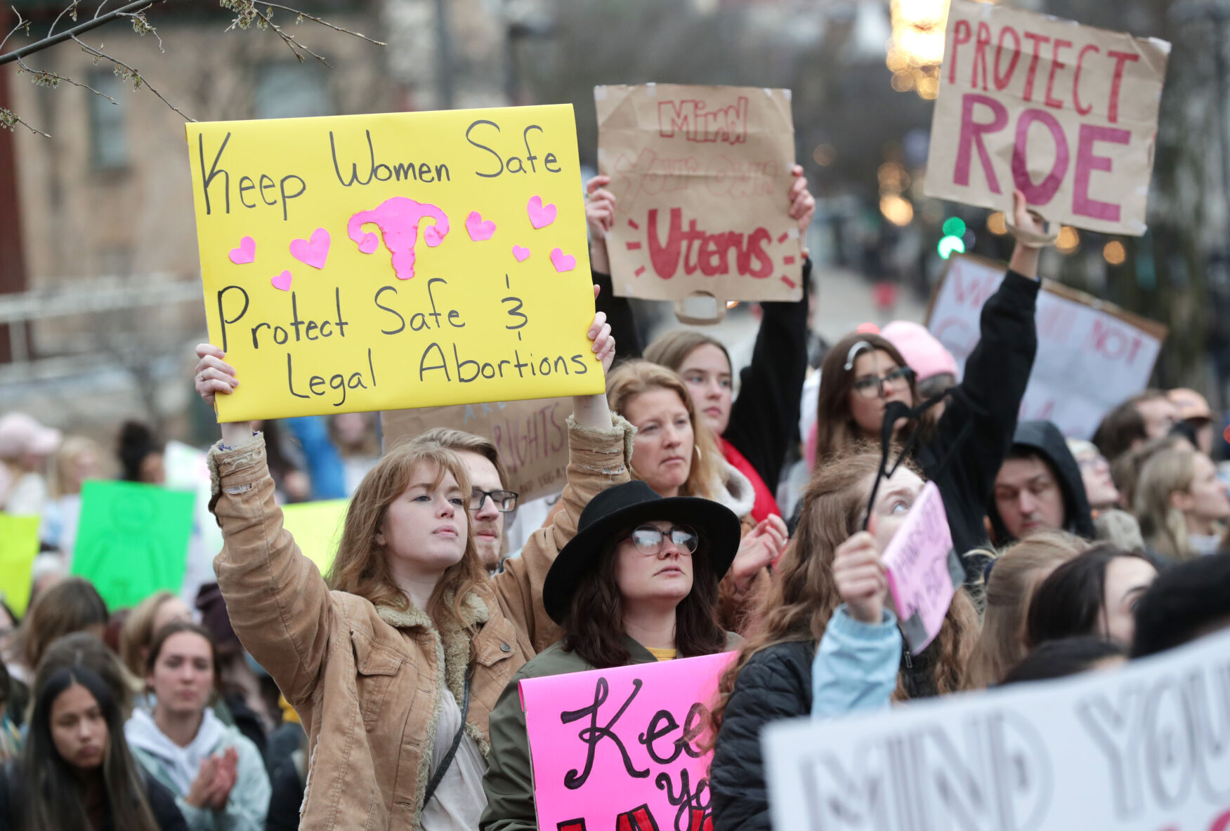 Protest for the right to abortion